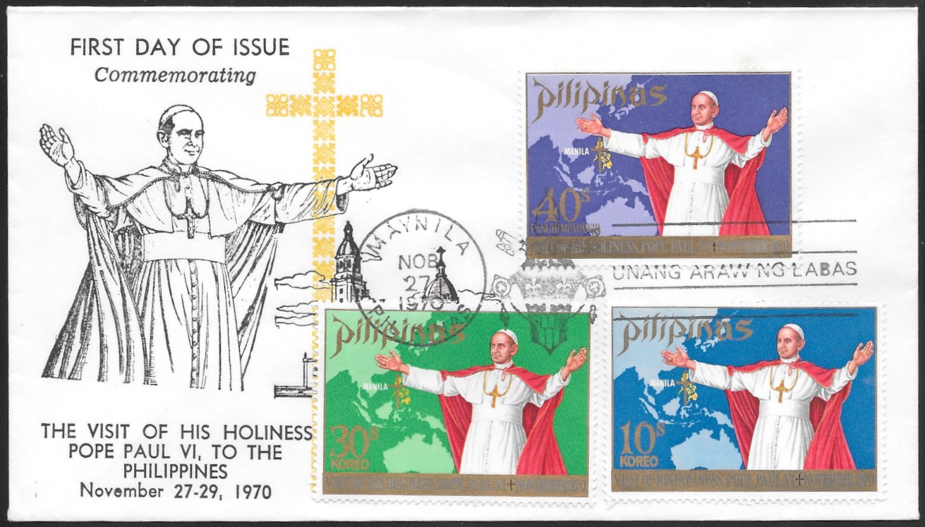 Philippines 1970 First Day Cover 